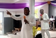 Rev. Doe delivering the sermon