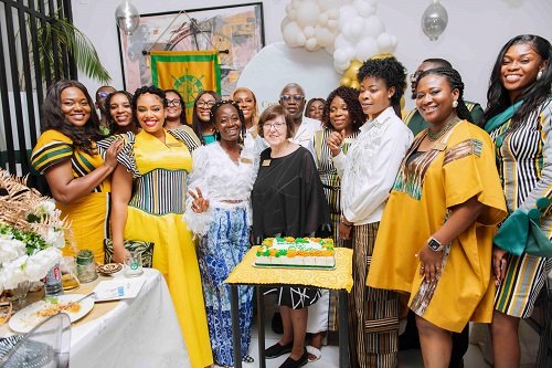 Executive, members of Pilot International Ghana Chapter and other dignitaries