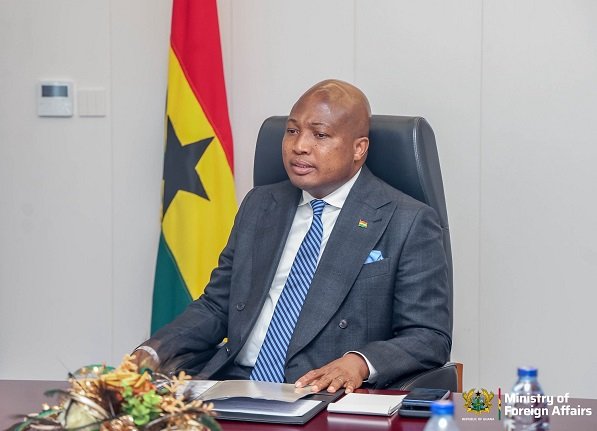 Mr Ablakwa, Minister of Foreign Affairs
