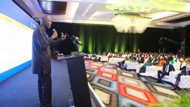 Fraud Command Centre Pix - Mr Shaibu addressing the participants