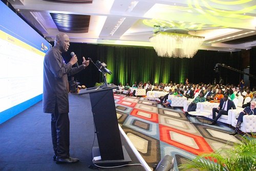 Fraud Command Centre Pix - Mr Shaibu addressing the participants