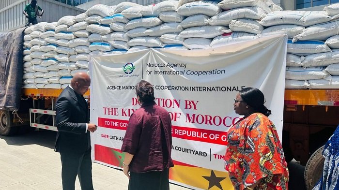 Ghana receives 2,000 tonnes of fertiliser from Morocco