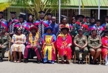 Dignitaries with the matriculants