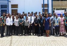 The media participants together with the resource persons