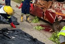 • Personnel from the GNFS at the accident scene