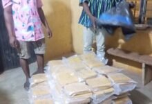 The suspects with the narcotic drugs