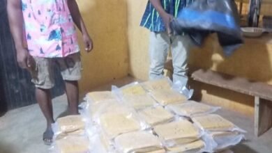 The suspects with the narcotic drugs