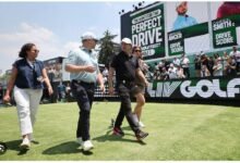 Some golfers on the LIV Golf tour