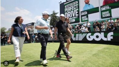 Some golfers on the LIV Golf tour