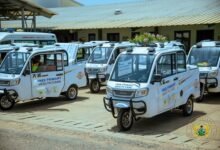 Tricycles for the Free Primary Health Care initiative
