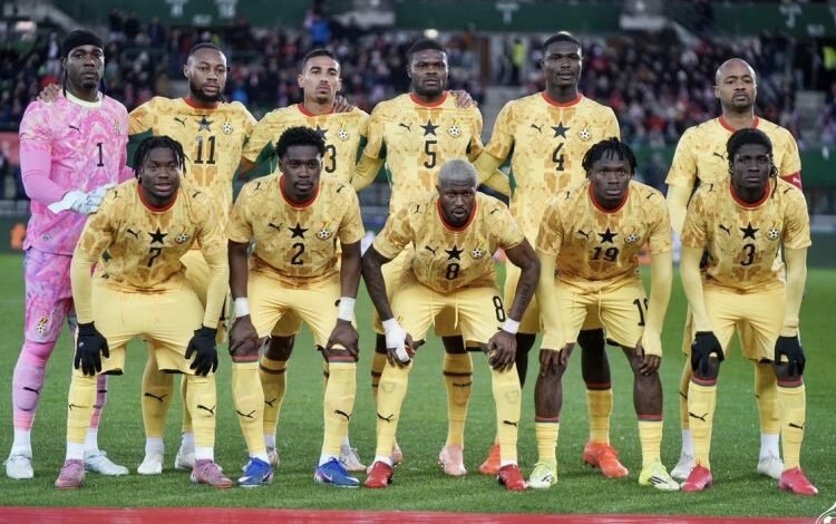 The Black Stars line-up