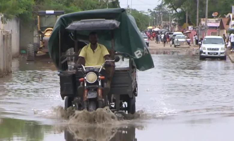 The flooding also damaged roads and bridges