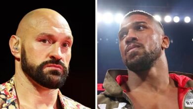 Tyson Fury and Anthony Joshua exchanged words after Fury's win over Arslanbek Makhmudov