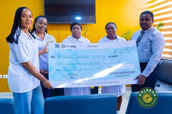 Ghana Gold Board supports child with brain tumour with GHS 86,454 donation