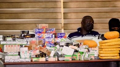 Some narcotics seized during the Madina swoop