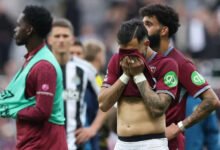 A 3-1 defeat to Newcastle on Sunday left West Ham on the brink of relegation from the Premier League