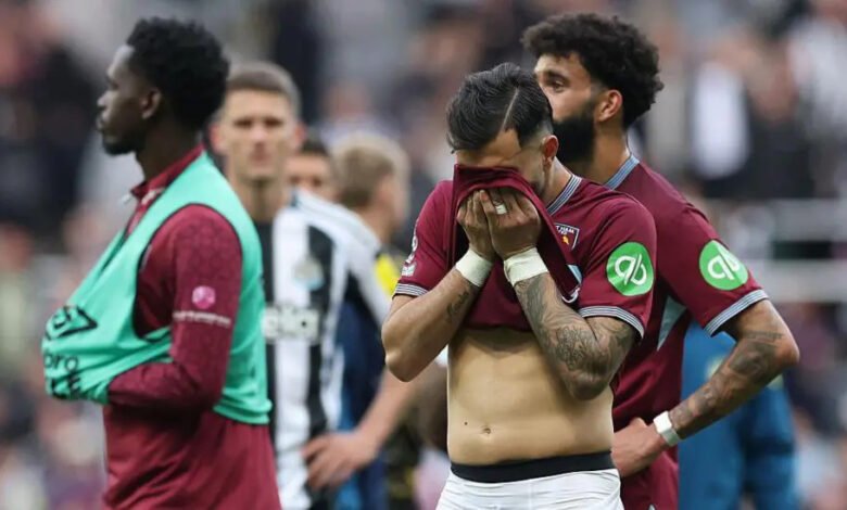 A 3-1 defeat to Newcastle on Sunday left West Ham on the brink of relegation from the Premier League