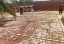 The ongoing spillway project