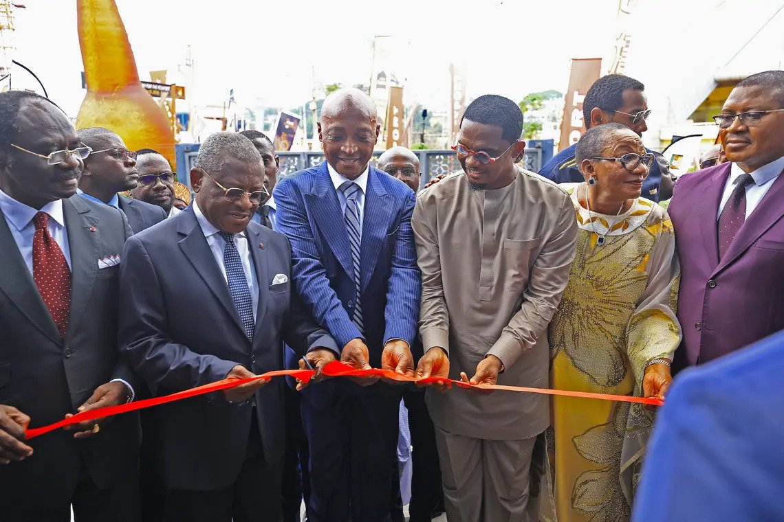 CAF President inaugurates new FECAFOOT HQ in Yaoundé