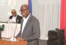 Mr Julius Kpekpena, Acting MD, ECG