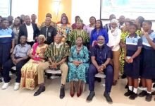 Dr Apaak (seated third from left) with the participants