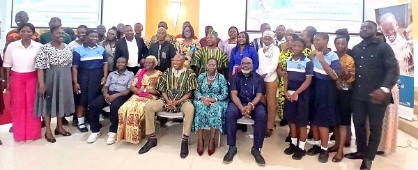 Dr Apaak (seated third from left) with the participants