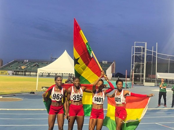 Ghana wins bronze in 4x100m at 24th African Senior Athletics Championships