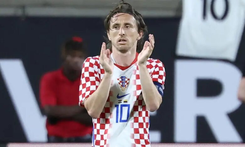 Luka Modric is Croatia's most-capped player with 196 appearances for his country