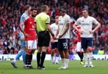 Manchester United's second goal against Nottingham Forest survived a VAR review
