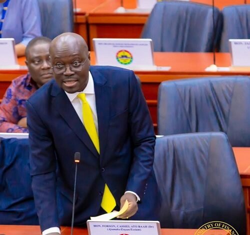 Mr Ato Forson, Finance Minister