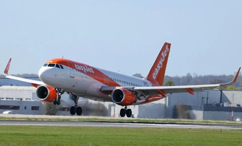 Passengers on the EasyJet flight had to stay overnight until the next day