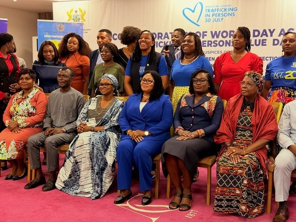 Dr Lartey (seated fourth from left) with participants after the event