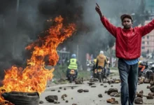 The protests have been triggered by a record increase in the cost of fuel
