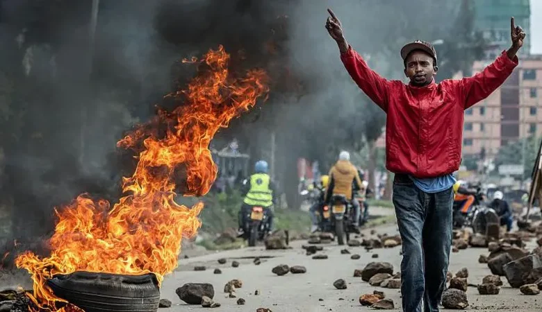 The protests have been triggered by a record increase in the cost of fuel