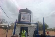 The mechanised borehole for the Lungo community