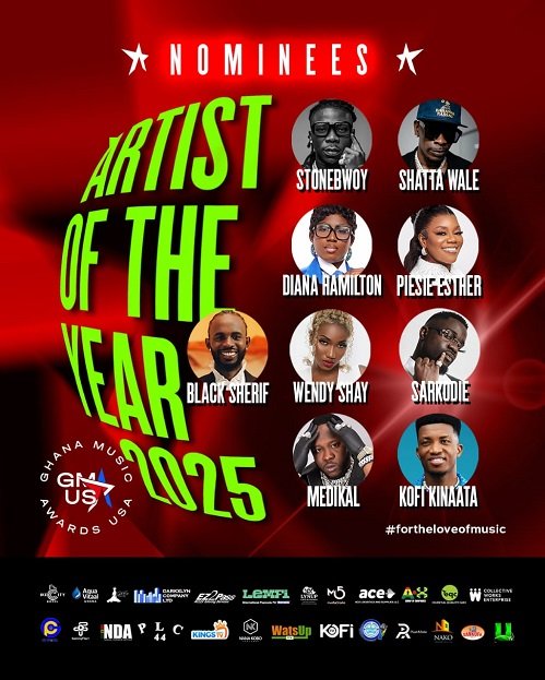 Ghana Music Awards USA Unveils 2026 Nominees in Kumasi