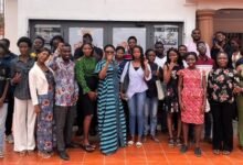 Participants after the training