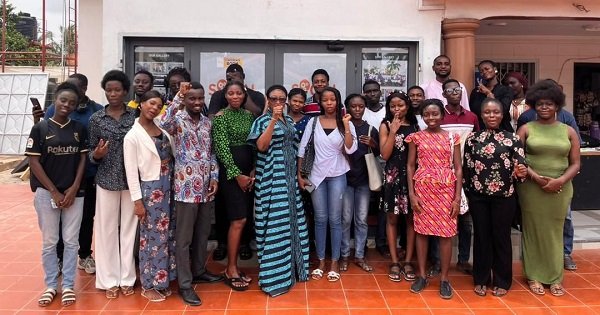 Participants after the training