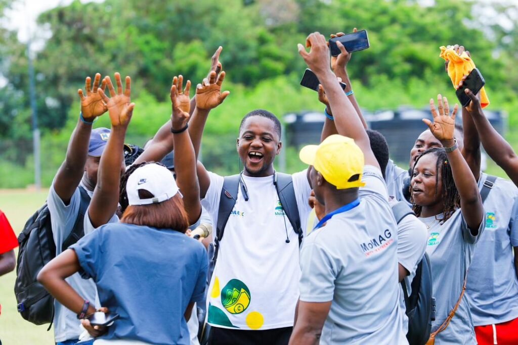 Mobile money stakeholders celebrate May Day with sports activities
