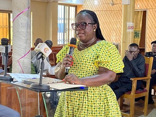 Susan Boateng, Sunyani Branch Manager of ARB Apex Bank