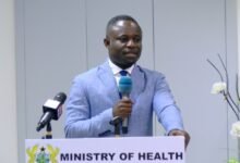 Mr Akandoh, Minister for Health