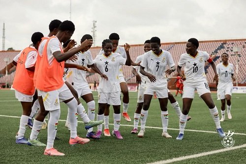 Black Maiden players celebrating after the feat