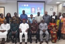 Dr Whittal (seated fourth from left) and Dr Ojukwu (seated fourth from right) with members of the Network