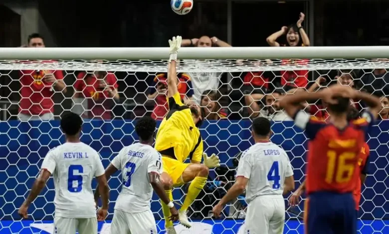 Cape Verde’s goalkeeper Vozinha was the standout as his side shocked Spain in Atlanta