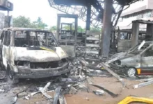 Flashback; Debris at the June 3 incident scene at Circle