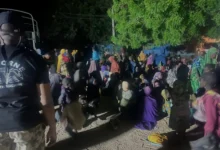 Freed women and children abducted by Boko Haram in southern Borno, Nigeria