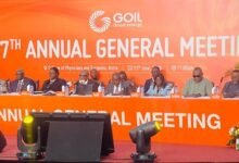 Some management staff and board members of GOIL PLC during the AGM