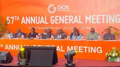 Some management staff and board members of GOIL PLC during the AGM
