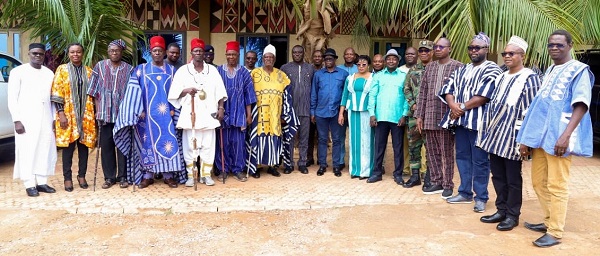 Participants from Ghana and Burkina Faso at the consultative meeting