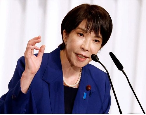 Japan Prime Minister Sanae Takaichi